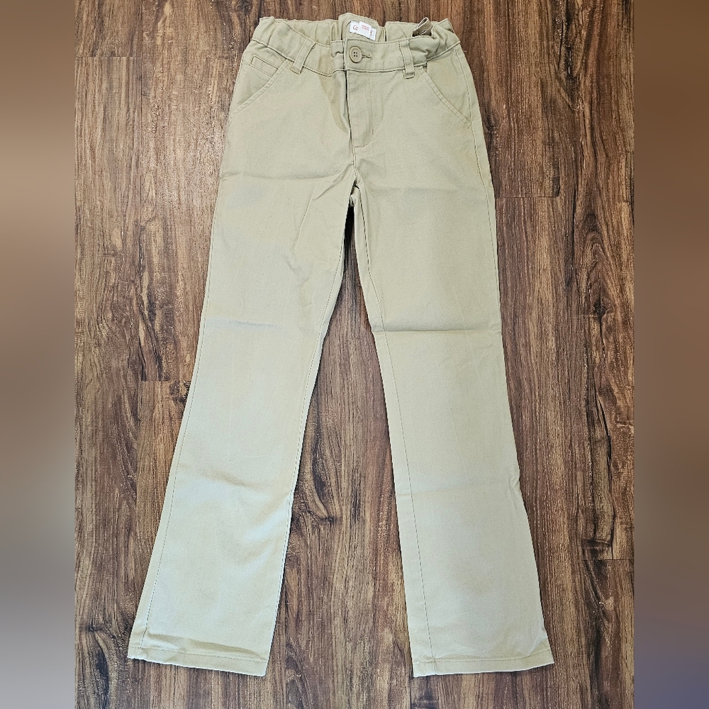 Girls Kahki Dress Pants